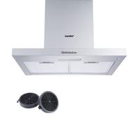 Cappa Aspirante 60 TSHM17SS-60 Acciaio Inossidabile Cappa Cucina Con LED, Sistem