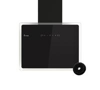 Cappa Aspirante 60cm a Parete Nero Vetro Controllo Touch Gestione Gesti [EEK: A+]