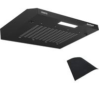 Cappa Aspirante 60Cm - Sottopensile & Montaggio a Parete - 3 Velocità - Filtro