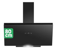 Cappa aspirante Bomann® larga 80 cm, Cappa aspirante a ricircolo e canalizzata, Accessori di montaggio inclusi, Potente aspirazione, Cappa silenziosa senza testa da 80 cm