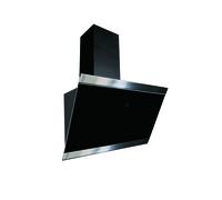 Cappa aspirante Cappa inclinata Testa libera 60 cm nero cappa aspirante Respekta [EEK: A++]