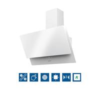CAPPA ASPIRANTE CATA JUNO+, 100 W Filtro antigrasso in alluminio, Bianco