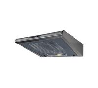 CAPPA ASPIRANTE CIARKO ZRD, 89 W, E, Filtro antigrasso in alluminio e carbone, Argento