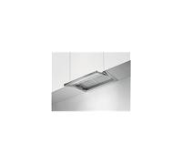 Electrolux Cappa Cucina Filtrante Sottopensile da Incasso Larghezza 60 cm con Frontalino in Vetro modello Estraibile colore Inox - LFP326X Serie 600