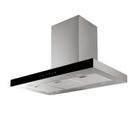 Cappa Aspirante Inselhaube 90 CM Parete Acciaio Inox Touch Control respekta [EEK: A]