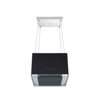 Cappa Aspirante Isola 50 CM Appesa Design Nera Touch Respekta [EEK: A+]