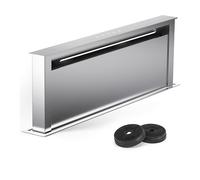 Klarstein Royal Flush Eco 75 - Cappa aspirante, 75 cm, 650 m³/ora, classe energetica A++, incl. filtri ai carboni attivi
