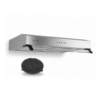 Cappa cappa da 60 cm, in acciaio inox - Performance design extra-piatto BelDeko Eco
