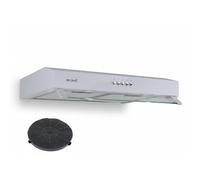 Cappa cappa da 60 cm in bianco - Performance design extra-piatto BelDeko Eco