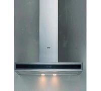 Silverline Cappa cucina a parete filtrante 3173.9.733.03 90 cm inox+vetro nero Classe A