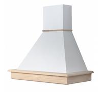 Cappa cucina totalmente legno cm 90 motore+ filtro ai carboni CL90-TGBMg52 [EEK: D]
