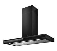 Cappa da cucina Cucina da 90 cm, Aspirante, Installazione Parete, Nero - Elica ADELE BL MAT/A/90