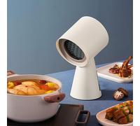 Cappa da Cucina da Tavolo, Cappa Aspirante da Cucina Portatile, Regolazione a 2 velocità con Filtro in Alluminio Rimovibile, Grande Tazza di Raccolta dell'Olio for Barbecue da Interno, Pentola Calda