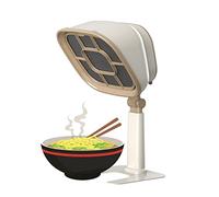 Cappa da cucina da tavolo, mini cappa aspirante per uso domestico, regolabile a 66 °, regolazione in altezza a 6 segmenti, facile da pulire, cappa da 3200 giri/min per casa, cucina, pentola calda, bar