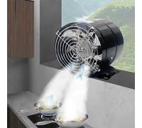 Cappa Da Cucina Domestica Portatile,Cappa Da Tavolo Senza Installazione Potente Aspirazione Corpo In Metallo Mini Cappa Aspirante Dal Design Silenzioso,Per Barbecue Interno