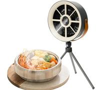 Cappa da cucina portatile, cappa da cucina portatile per cucina - Cappa da cucina con ventola di estrazione rimovibile da scrivania | Filtro 'aria USB a basso rumore con 3 velocità, forniture per