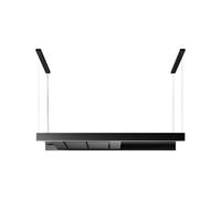 Cappa da Cucina Sospesa Falmec 180 cm Filtrante Design Light CLTI80.E0P2#NRSN451F Nero