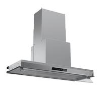 SILVERLINE 3129.9.733.27 CAPPA ASPIRANTE A PARETE 90CM INOX 635 m3/h CL.A [EEK: A]