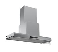 Cappa da Incasso Silverline 3129.9.733.27 - cappa cucina da 90 cm, installazione incasso, tipologia filtrante i efficienza energetica A]