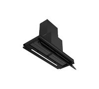 CAPPA DA INCASSO SILVERLINE INSIDE CORE PURE, Alluminio, Carbone, Nero