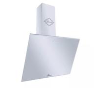 Cappa da parete 80 cm GURARI 286 WH 8 Pr/cappa aspirante vetro bianco/cappa inclinata 1000 m³/h con telecomando/Classe A /