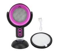 Cappa da Portatile a 2 velocità Alimentata Tramite USB, Filtro Rimovibile, Ampia Applicazione per Camere da Letto (e viola)