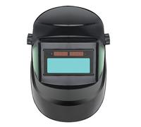 Cappa da saldatura auto-oscurante, casco regolabile per lavoratori in ferro, attrezzatura di sicurezza per gli occhi resistente | Scudo di fatturato a 180 ° per garage officina lavorazione del metallo