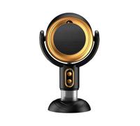 Cappa da tavolo Cappa portatile Ventilatore di scarico regolabile a 15 gradi Desktop BBQ Filtro di scarico per cappa interna Elimina lo scarico basso ventilatore interno, purificatore rimovibile