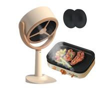 Cappa da tavolo, regolabile, con potente aspirazione, ideale per cene al chiuso, pentole calde e barbecue, soluzione compatta ed efficace per la ventilazione della cucina