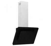 Cappa Decorativa VidaXL 60 cm C Acciaio Inossidabile/Vetro Nero