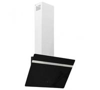 Cappa Decorativa VidaXL 60 cm C Acciaio Inossidabile/Vetro Temperato Nero