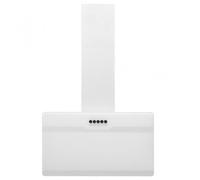 Cappa Decorativa VidaXL 60 cm C Acciaio/Vetro Bianco