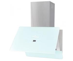 Cappa Decorativa VidaXL 60 cm P Vetro Temperato Bianco
