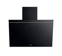 Cappa Decorativa - Akr62fltk - Larghezza 60 Cm - Evacuazione / riciclaggio - 71 Db - 4 Velocit + Booster - Vetro Nero