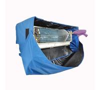 Cappa di Lavaggio per la Pulizia dell'Aria condizionata montata, Borsa di Copertura per la Pulizia dell'Aria condizionata con Panno di Protezione da Parete, Kit di Pulizia Professionale per