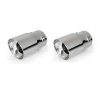 Cappa di Scarico Tubo Finale Audi A4 Tipo B7 Tdi 2004 - 2008 Tdi 2 x 90mm