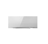 Elica Cappa Cucina Aspirante a Parete 90 cm colore Vetro Bianco - PRF0166941 APLOMB WH/A/90
