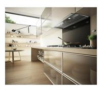 Elica Cappa Cucina Aspirante da Incasso Sottopensile Larghezza 90 cm colore Nero - PRF0172167 BOXIN LX/BL MAT/A/90