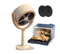 Cappa Estrattore Da Scrivania - Aspiratore Del Ventilatore Della Campana Da 3000 mAh | Cappa Di Estrattore Da Scrivania Regolabile | Cappa Di Estrattore Da Tavolo | Estrattore Da Cucina Ricaricabile |