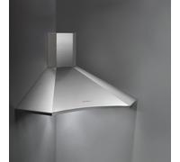 Falmec Cappa Elios Angolo 100 - Cromato Inox - 800 m3/h, motore esterno, 3 velocità