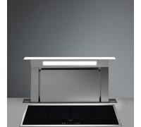 Cappa Falmec Da Base Down Draft Finitura Acciaio Inox E Vetro Bianco Da 120 Cm - CDDW20.E1P2#ZZZF400F - #CONSEGNA IN 3 SETTIMANE#