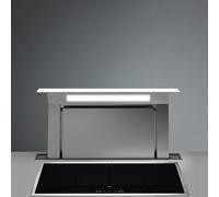 Cappa Falmec Da Base Down Draft Finitura Acciaio Inox E Vetro Bianco Da 90 Cm - CDDW90.E1P2#ZZZF400F - #CONSEGNA IN 3 SETTIMANE#