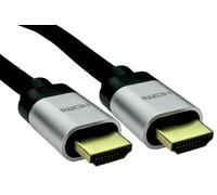 CAPPA IN ALLUMINIO ARGENTO PIOMBO HDMI 8K 5M; CDLHD8K-05SLV (SENZA MARCHIO) Q...