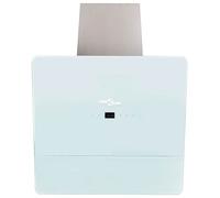Cappa Vetro Temperato Bianco Con Display 600 Mm