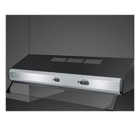 Smeg KSEC61XE3 cappa aspirante Incassato Nero, Acciaio inox 315 m³/h