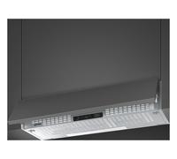Smeg KSEIR92SE2 cappa aspirante Semintegrato (semincassato) Argento 225 m³/h