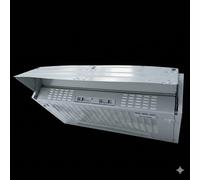 Faber Cappa Cucina Aspirante Sottopensile Incasso Larghezza 60 cm Profondità 30 cm Grigio chiaro (senza frontalino) 152 LG A/60 315.0547.802