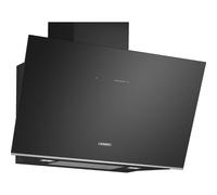 Cappa murale decorativa Siemens LC91KLT60 iQ700 in vetro nero, 1007 m³/h, Home Connect, PowerBoost - Nouvo