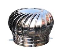 Cappa non motorizzata in acciaio inossidabile 304, tipo 600, ventilatore da tetto, ventilatore di scarico for l'allevamento di piante(400mm)