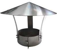 Cappa per Camino in Acciaio Inossidabile, Cappa per comignolo, Cappa Protettiva per Pioggia e Neve, Cappa per Tetto, conduttura, Ventilazione, Cappuccio, Cappello Antipioggia, CAPP